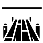 Wooden Pier SVG Icon